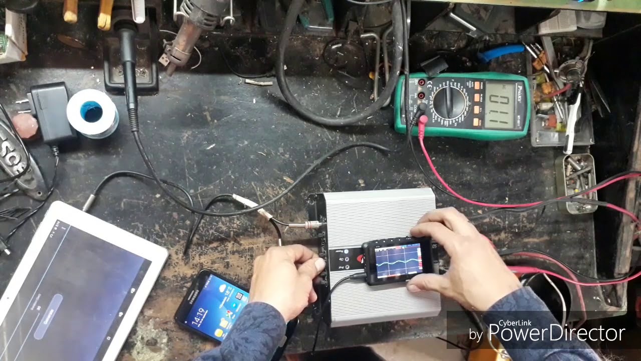 PRUEBA POTENCIA REAL SOUNDIGITAL SD1200.1 1 OHM.