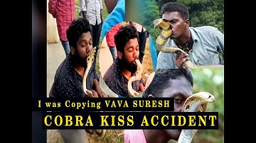 COBRA ATTACK LIVE I Vava Suresh Fan Says I Was Copying Vava Suresh I Vava Suresh Fan Bitten By Cobra