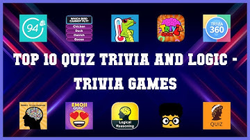 Top 10 Quiz Trivia And Logic Android App