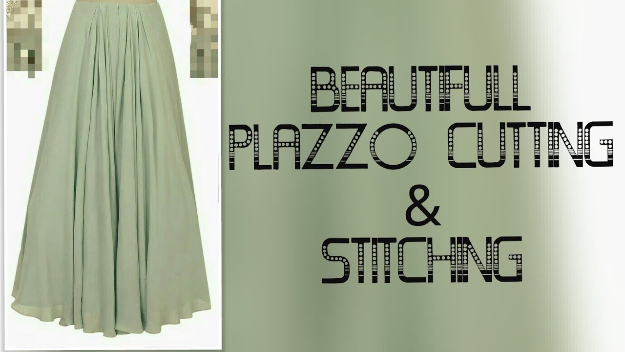Floral Umbrella Trouser Palazzo Pants 