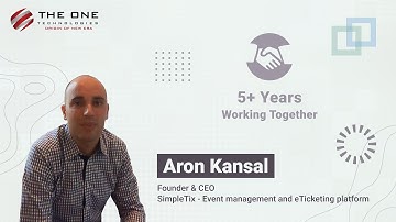 Client Testimonial by Aron Kansal for Mobile & Web Development