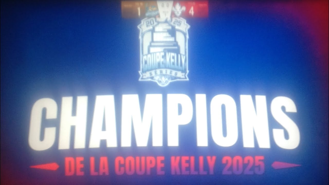 My Live Reaction to the Trois-Rivières Lions winning the Kelly Cup against the Toledo Walleye 