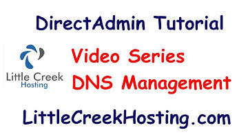 Manage DNS with DirectAdmin