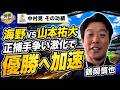 ソフトバンクホークス独走。山本祐大移籍で海野にもメリット。捕手併用のメリット。中村晃との思い出。本物のプロ野球選手
