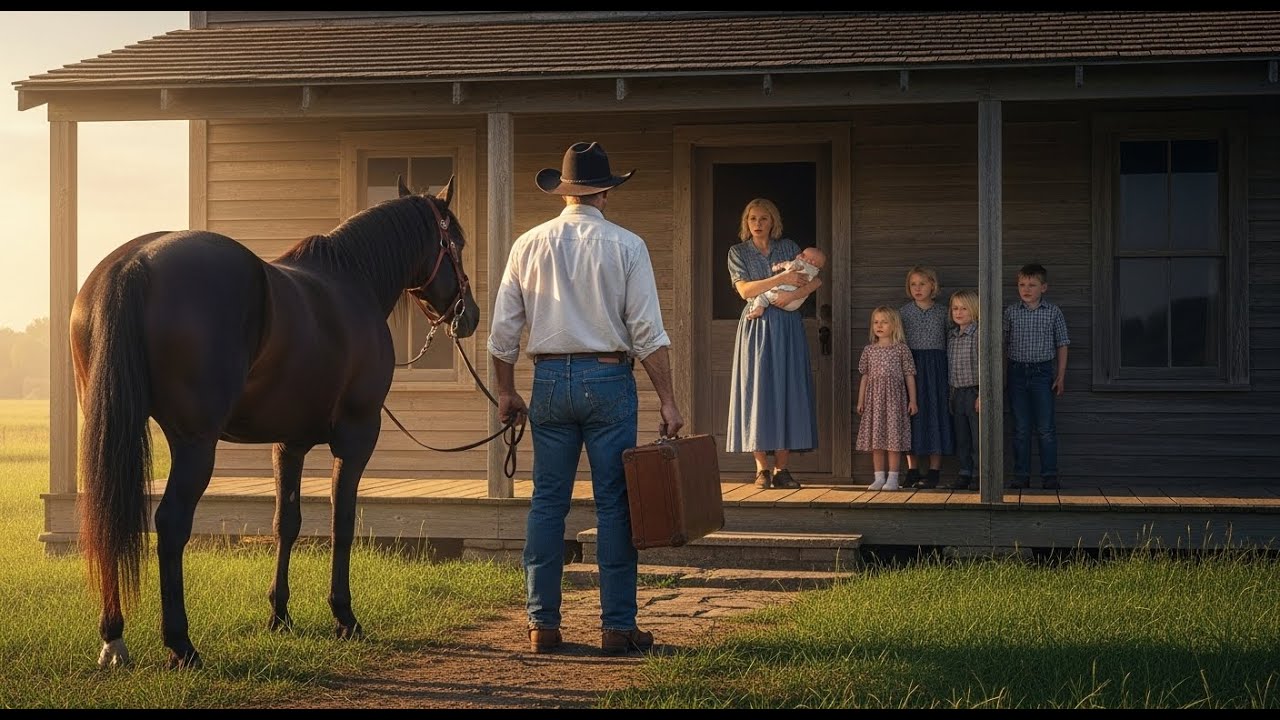💔 A CUMPĂRAT UN RANCH ABANDONAT CA SĂ SCAPE DE AMINTIRI — ȘI A GĂSIT O MAMĂ ASCUNSĂ CU COPIII EI.