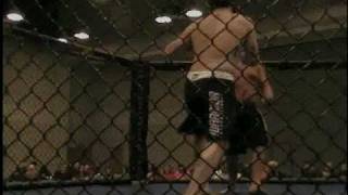Fight 1 James Brasfield vs Justin Collett Hardrock MMA 19 Somerset Feb 20 2010.AVI