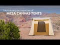 Introducing Our New Line of Mesa Canvas Tents