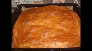 картинка: Пирог с картошкой и мясом. Маринкины творинки. Всем МИРА и Добра!