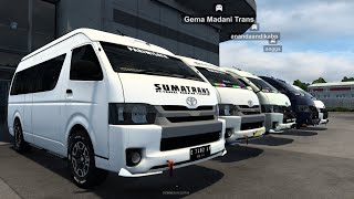 Rombongan Hiace - Euro Truck Simulator 2