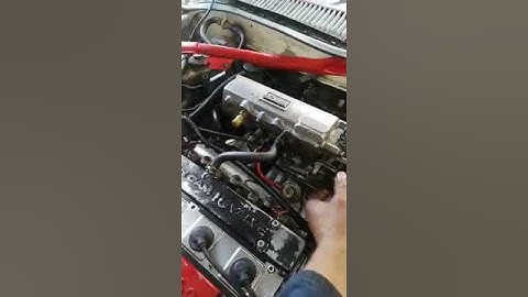 Toyota 4age twin cam first time start up dictator management system fit supply and tune from R5850