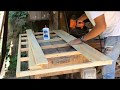 Making a wooden door | DIY door 2/2