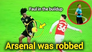 Patrick Dorgu Goal Should Disallowed There Was A Faul In The Buildup Arsenal Was Totally Robbed