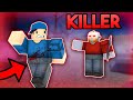 Getting HUNTED by a MASKED Killer in ARSENAL! (ROBLOX)