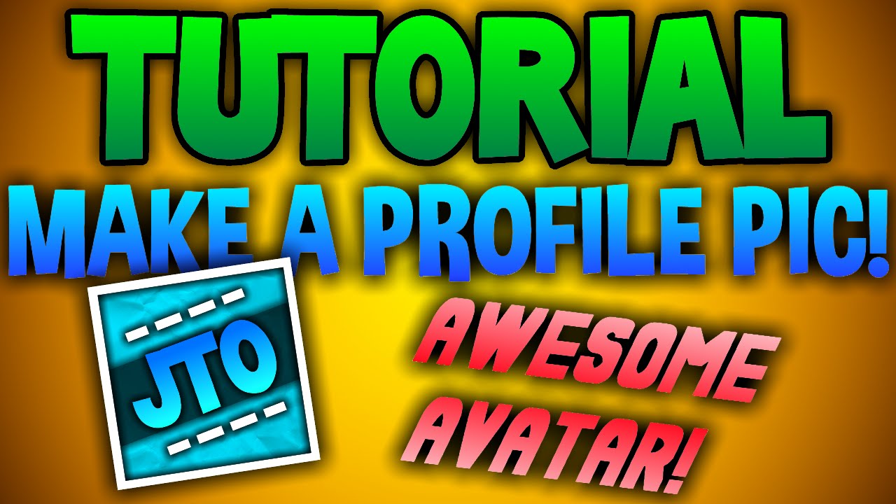 How To Make An Awesome Youtube Profile Picture Avatar Icon