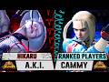 Hikaru (1 Ranked AKI) vs Ranked Players - Street Fighter 6