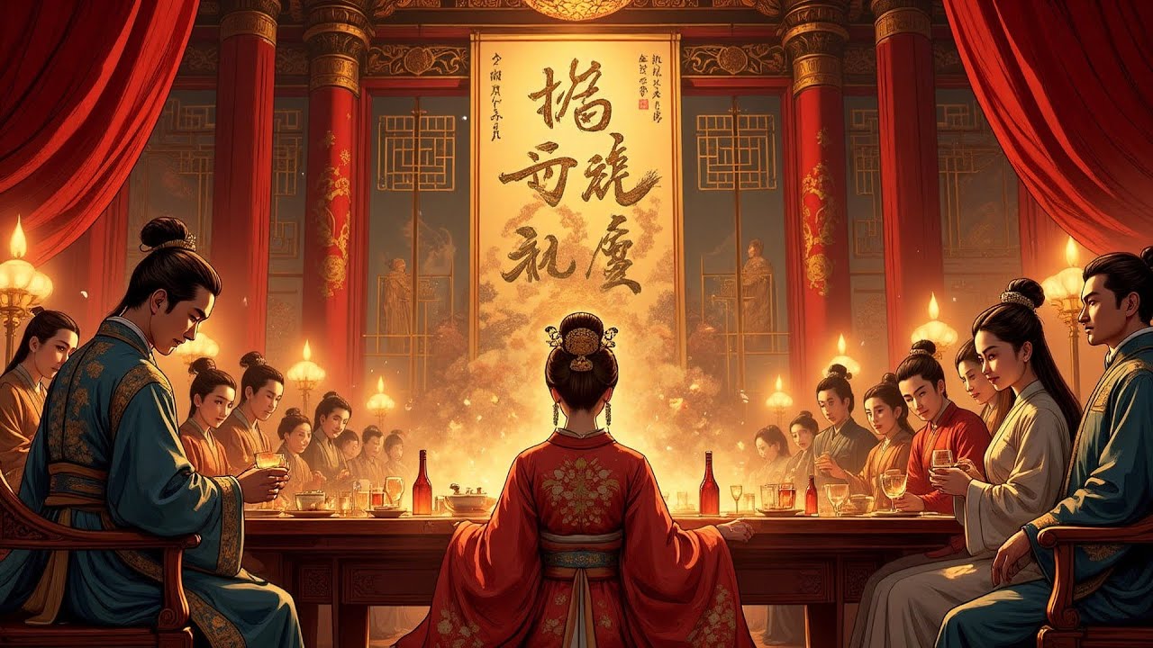 Salvé a la Emperatriz Viuda, le deseé al Emperador una carrera floreciente — y él me dio vino...