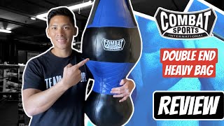 Combat Sports Double End Heavy Bag REVIEW- A GREAT BAG FOR UPPERCUTS AND MOVEMENT!