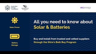 All you need to know about Solar & Batteries - Mornington Peninsula Shire - Nov 9, 2021