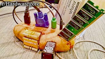 r/Hardwaregore | $20 potato PC build