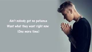 Justin Bieber - Confirmation(Lyrics)