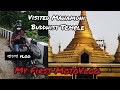 Motovlogging in tripura part1 visited an old buddhist temple   