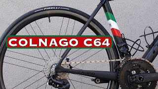 Colnago C64 Cdanagnolo Srm Carbon Ti 74kg colnago