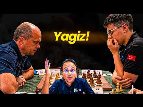 Absolute clutch in time pressure | Yagiz Kaan Erdogmus takes on experienced Hracek Zbynek