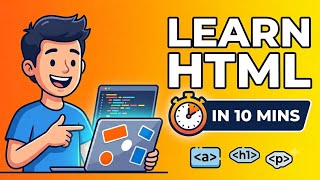 Learn HTML in 10 Minutes | TechAura | Beginner to Advanced
