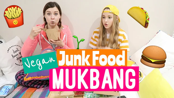 VEGAN JUNK FOOD MUKBANG | Girl Talk with Shaylor