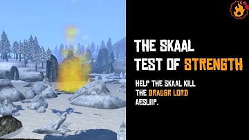 The Skaal Test of Strength - Main Quest Walkthrough (TES III Morrowind: Bloodmoon)