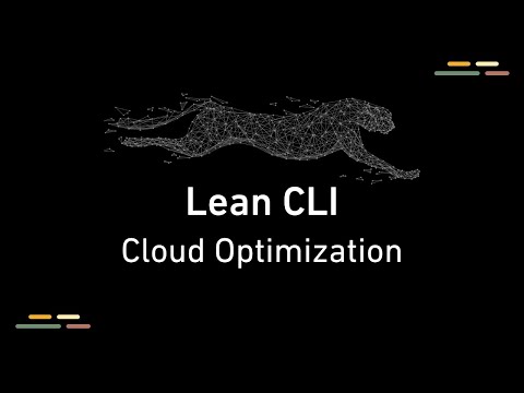 Cloud Parameter Optimization for Algorithmic Trading - LEAN CLI
