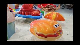 China Happy Zone soft sculpted equipment soft sculptures for indoor playground
