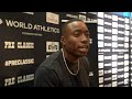 Grant Holloway Talks About Being Mentally Grounded In The Sport Before 2024 Prefontaine Classic