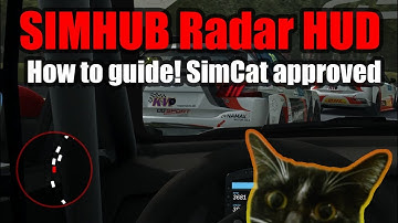 SIMHUB Radar HUD: How to guide! 🚘🚗Have fewer collisions!🚗🚘