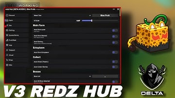 [🎃TIGER🐯] BLOX FRUIT ☠️- New V3 Update Redz Hub Script Auto level Aura Farming + Aimbot skill