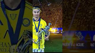Ronaldo’s FIRST Al-Nassr Trophy! 🏆💛