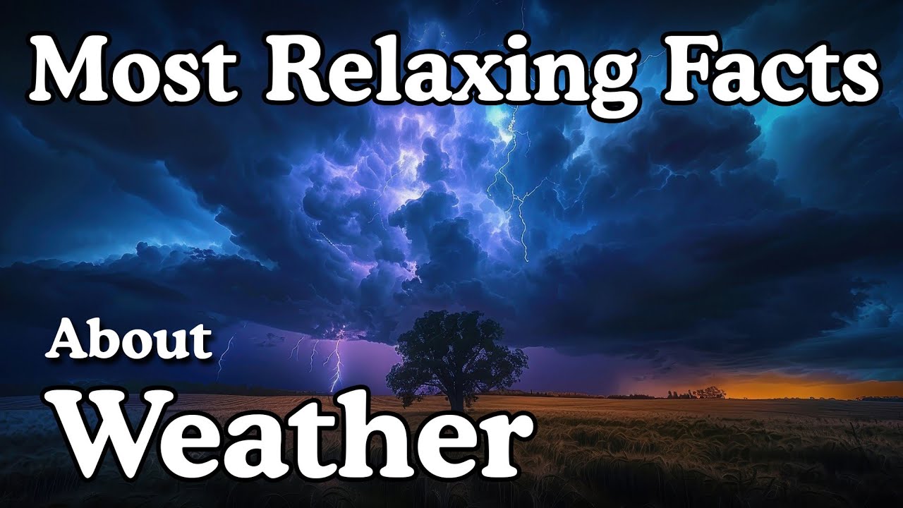 The Most Relaxing Facts About Weather to Fall Asleep To — Sleepy Science