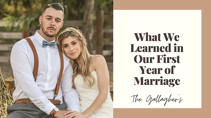 What We Learned in Our First Year of Marriage