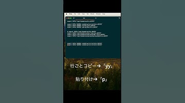 vimのコマンドを覚えよう！　#vim