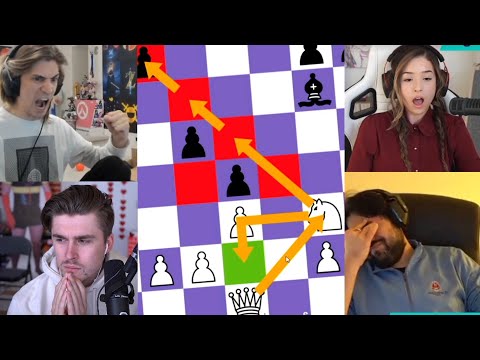 Ludwig reacts to xQc vs Pokimane chess match