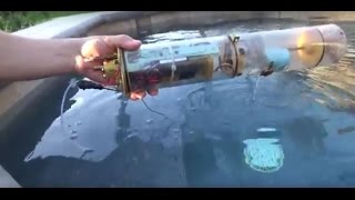 RC Submarine watertight cylinder leak repair