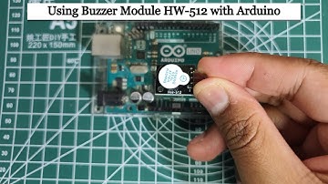 How to use buzzer module HW-512 with Arduino(EASY)