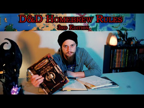 D&D Homebrew Rules- 3rd Edition