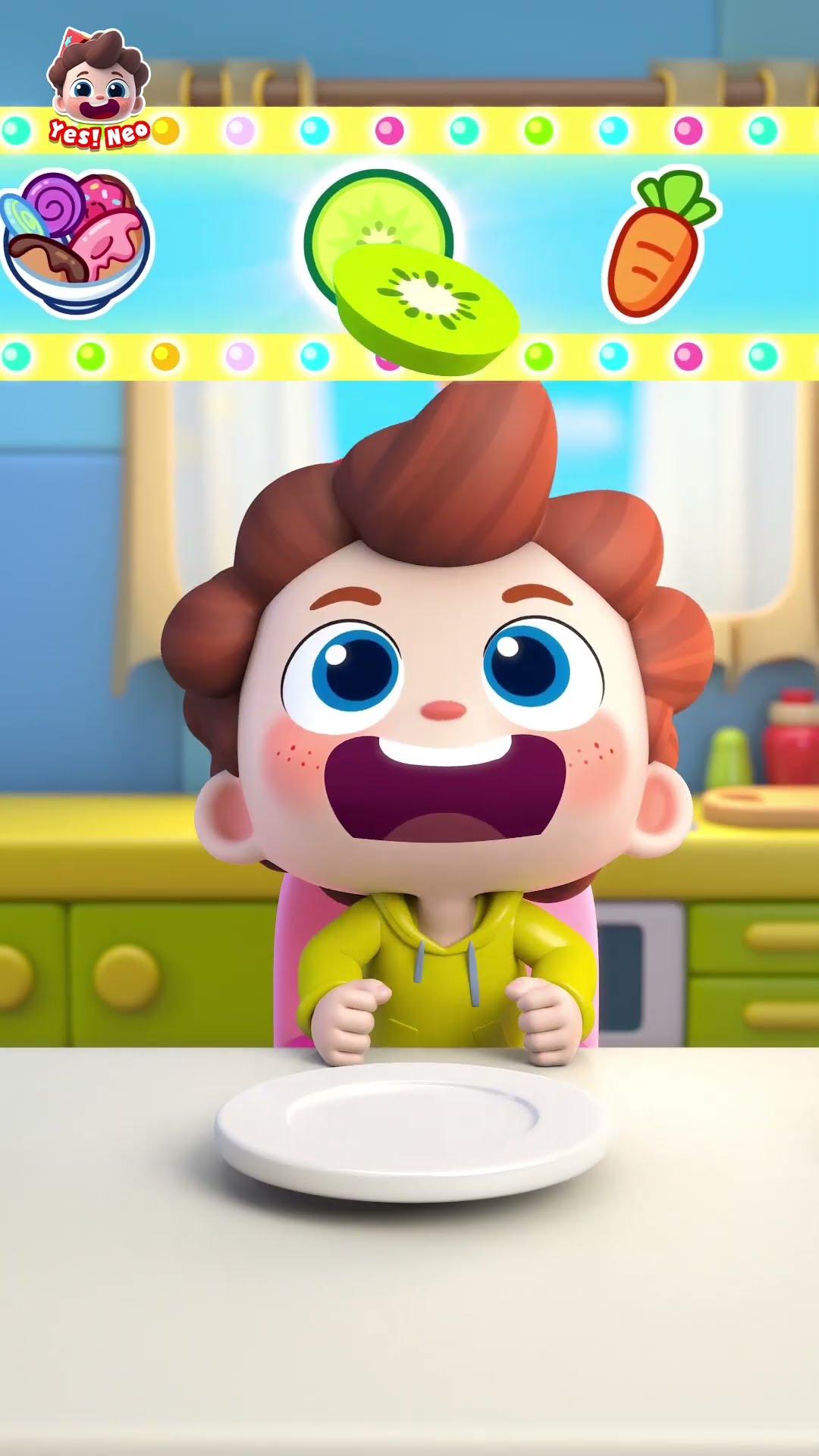 Makan makanan sehat? jangan ngemil ? | Lagu Anak | BabyBus Bahasa Indonesia#babybus  #shorts #lagu