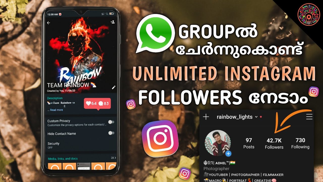 How To Increase Followers On Instagram Malayalam Unlimited Followers