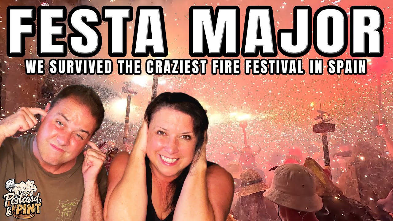 We Survived Spain's CRAZIEST Fire Festival - Sitges Festa Major (Sant Bartomeu)