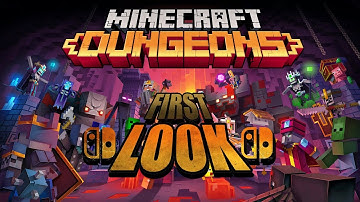 First Look: Minecraft Dungeons (Nintendo Switch)