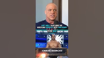 Kurt Angle about his matches with Chris Benoit #wwe #wrestling #shorts