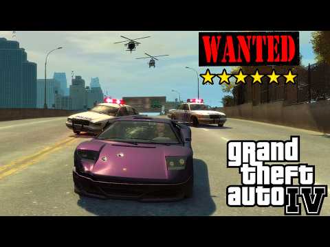 Is It Possible To Escape 6 Stars In GTA 4 Without Cheats?