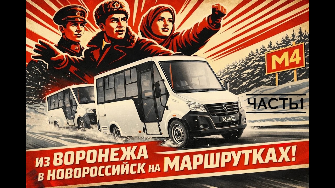 Из Воронежа в Новороссийск на маршрутках! Часть 1: Воронеж, Лосево.